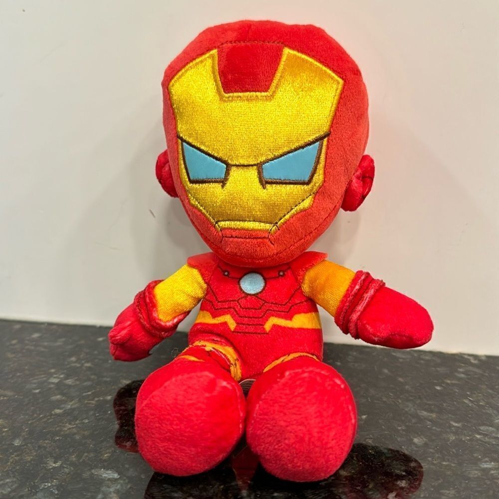 Marvel 8-Inch Plush Iron Man- Mattel